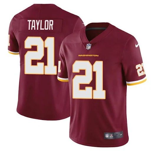 Men Washington Redskins #21 Sean Taylor Nike Red Vapor Limited NFL Jersey->washington redskins->NFL Jersey